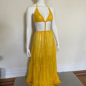 Beach cover summer pool dress resort fancy bikini coverup